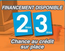 Financement disponible chez Barnabé Mazda Financement disponible